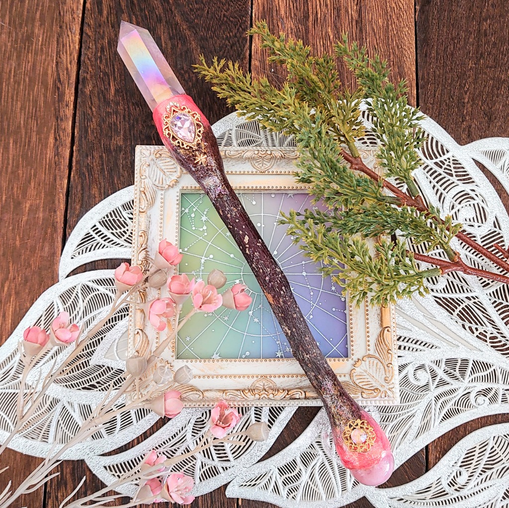紅水晶の魔女の杖★ SOLD OUT ★